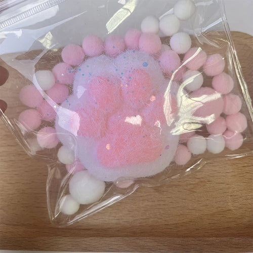  Cat Paw Mochi Squishy Fidget Toy Plush cashymart
