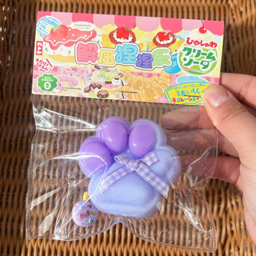  Cat Paw Mochi Squishy Fidget Toy Plush cashymart