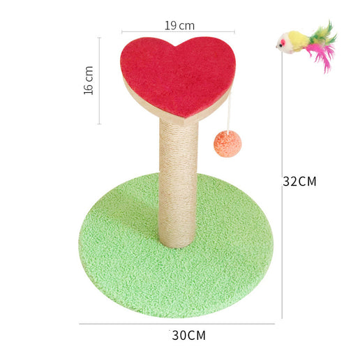  Cat Scratcher with Sisal Winding and Hemp Surface cashymart