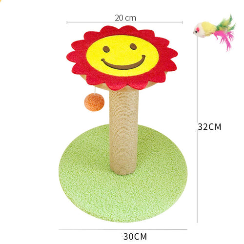 Cat Scratcher with Sisal Winding and Hemp Surface cashymart