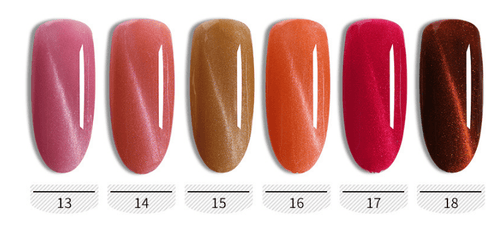  Cat's Eye Glue Nail Polish Set cashymart