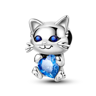  Charming 925 Silver Persian Cat Charms cashymart