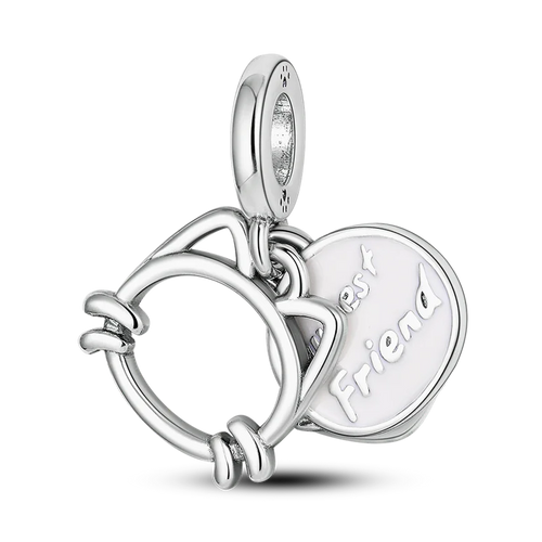 Charming 925 Silver Persian Cat Charms cashymart