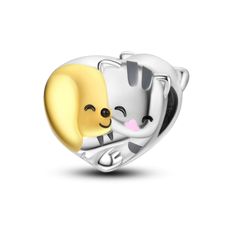  Charming 925 Silver Persian Cat Charms cashymart