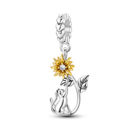  Charming 925 Silver Persian Cat Charms cashymart