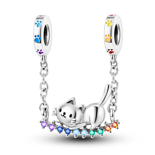  Charming 925 Silver Persian Cat Charms cashymart