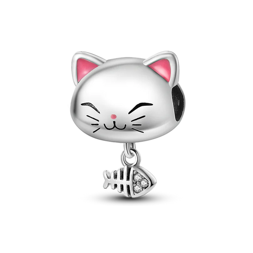  Charming 925 Silver Persian Cat Charms cashymart