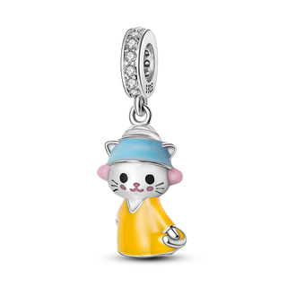  Charming 925 Silver Persian Cat Charms cashymart