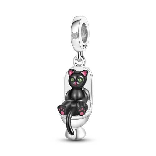  Charming 925 Silver Persian Cat Charms cashymart