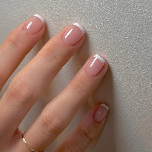  Charming Bow French Ballet Press-On Nails cashymart