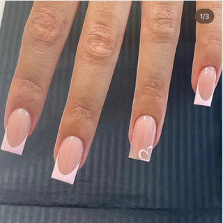  Charming Bow French Ballet Press-On Nails cashymart
