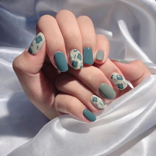  Charming Pink Flame Long Ballet Press-On Nails cashymart