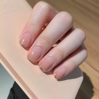  Charming Pink Flame Long Ballet Press-On Nails cashymart