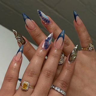  Charming Strawberry Almond Press-On Nails cashymart