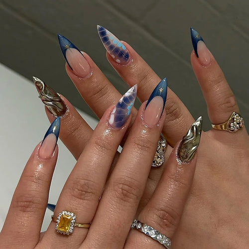  Charming Strawberry Almond Press-On Nails cashymart