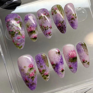  Charming Strawberry Almond Press-On Nails cashymart