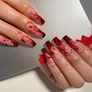 Chic Almond Halloween Press-On Nails cashymart