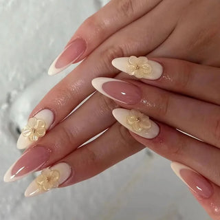  Chic Almond Press-On Nails cashymart