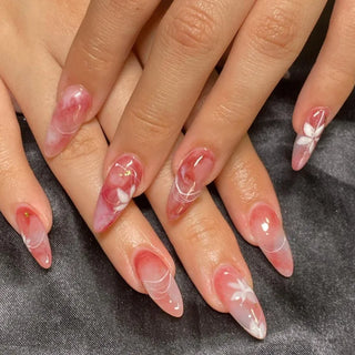  Chic Almond Press-On Nails cashymart