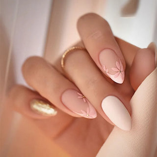  Chic Almond Press-On Nails cashymart