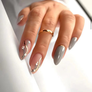  Chic Almond Press-On Nails cashymart