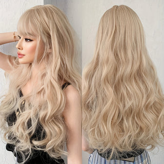  Chic Chocolate Long Curly Wig cashymart