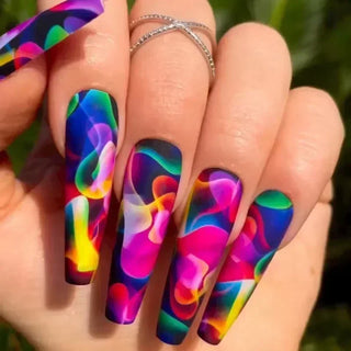  Chic Noir Ballerina Press-On Nails cashymart