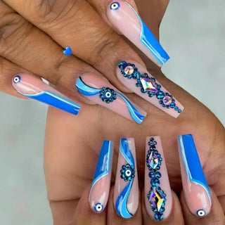  Chic Noir Ballerina Press-On Nails cashymart