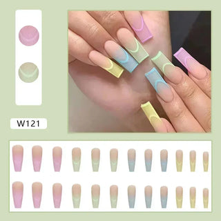  Chic Noir Ballerina Press-On Nails cashymart