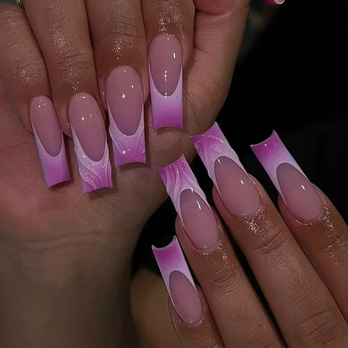  Chic Noir Ballerina Press-On Nails cashymart