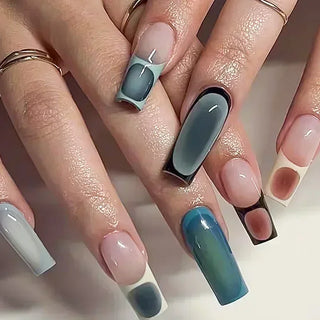  Chic Noir Ballerina Press-On Nails cashymart