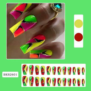  Chic Noir Ballerina Press-On Nails cashymart