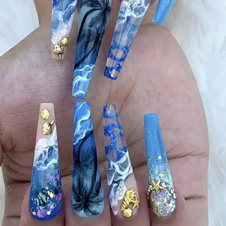  Chic Noir Ballerina Press-On Nails cashymart