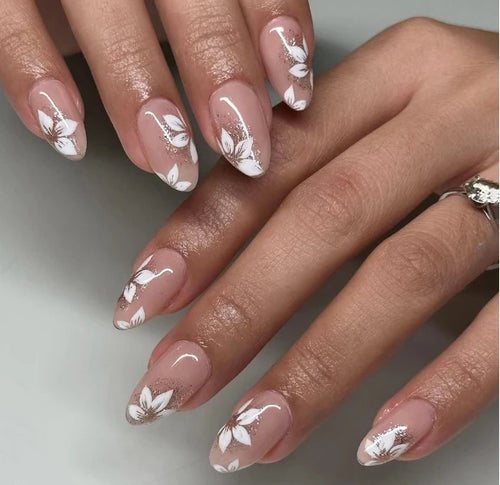  Chic Y2K Ballet Nails - 24 Press-On Set cashymart