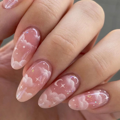  Chic Y2K Ballet Nails - 24 Press-On Set cashymart