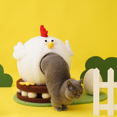  Chick Cat Litter Summer Retreat with Turntable Play Toys cashymart