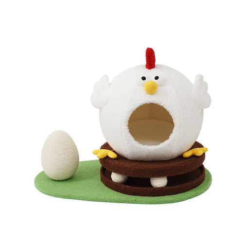  Chick Cat Litter Summer Retreat with Turntable Play Toys cashymart