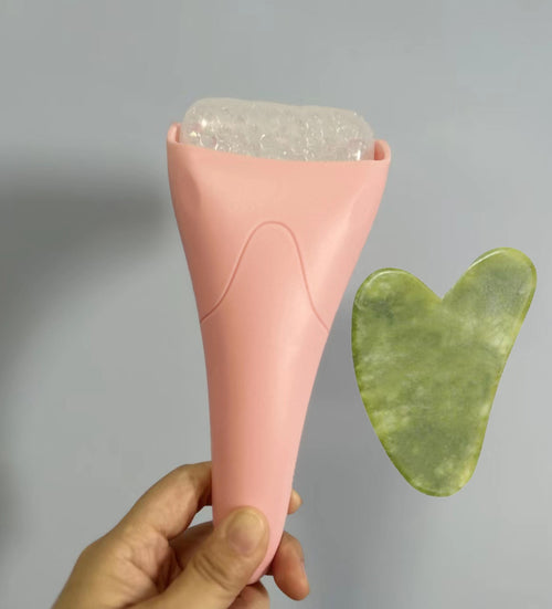  Chill and Glow Facial Ice Roller Massage Device cashymart