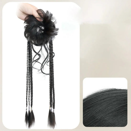  Chinese Flower Bud Synthetic Wig Hairpiece cashymart