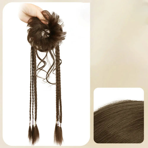  Chinese Flower Bud Synthetic Wig Hairpiece cashymart