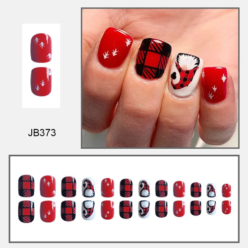  Christmas Glam Stiletto Nails cashymart