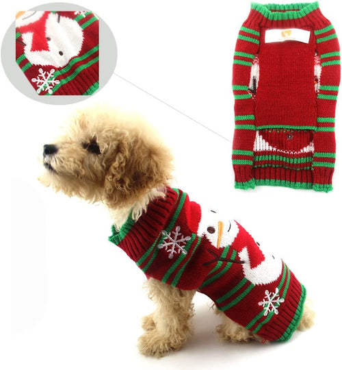  Christmas Sweater for Dogs and Cats cashymart