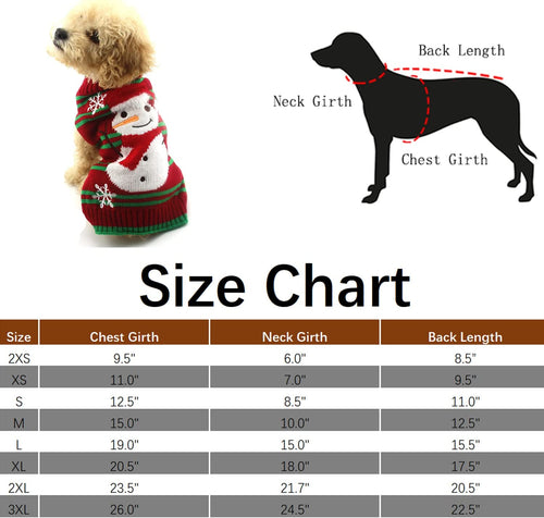  Christmas Sweater for Dogs and Cats cashymart