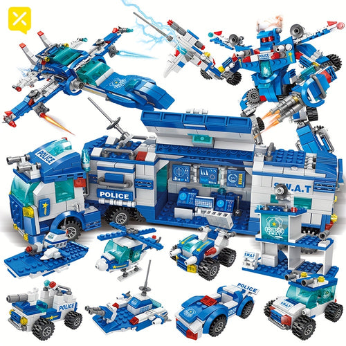  City Police Adventure Building Blocks Set cashymart