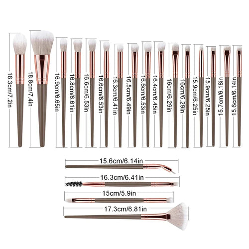  Classic Multifunctional Makeup Brush Set cashymart
