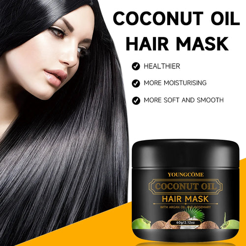  Coconut Oil Hair Mask with Rosemary & Ginger Extracts cashymart