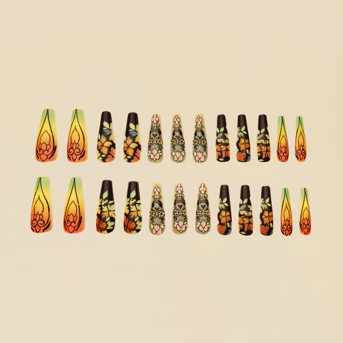  Coffin Press-On Nails cashymart