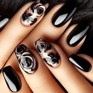  Coffin Press-On Nails cashymart
