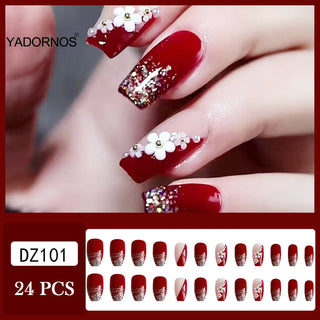  Coffin Press-On Nails cashymart