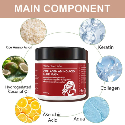  Collagen Hair Mask for Deep Repair & Conditioning cashymart